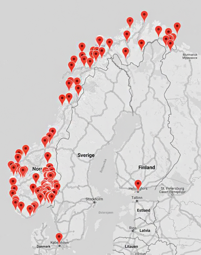 koro-kunst i hele landet